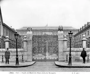 Ecole Nationale Superieure des Beaux-Arts, rue Bonaparte, ca. 1890-99